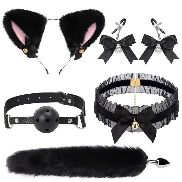 SM Fun Fox Tail 4-piece Set + Ball