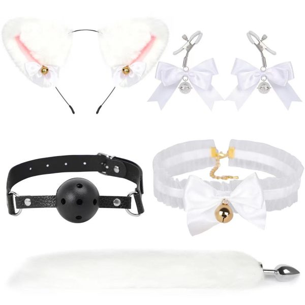 SM Fun Fox Tail 4-piece Set + Ball