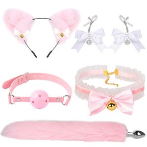 SM Fun Fox Tail 4-piece Set + Ball